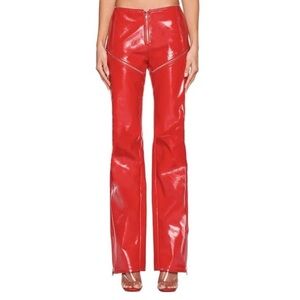 I.AM.GIA. Red leather pants (xs)